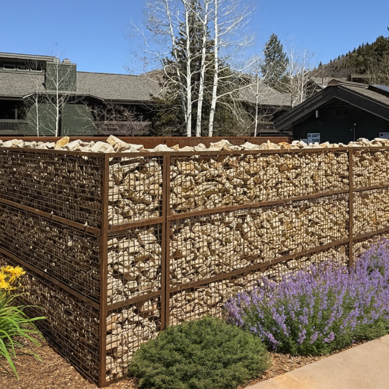 Gabion Basket/ Wall/ Fence (6ft Tall high Profile)