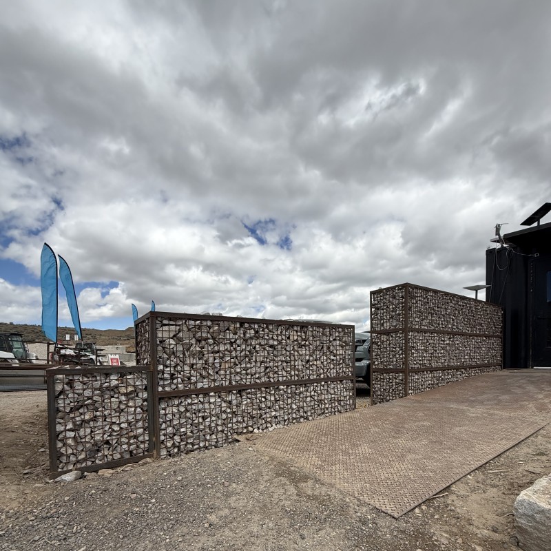 Gabion Basket/ Wall/ Fence (4ft Tall Mid Profile)
