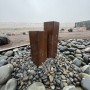 Triple Pillar (8" - Clustered) Steel Water Feature
