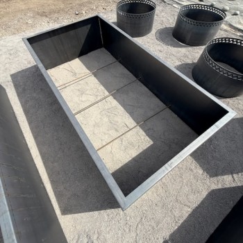 Corten Steel Planter Box (Premium folded top)